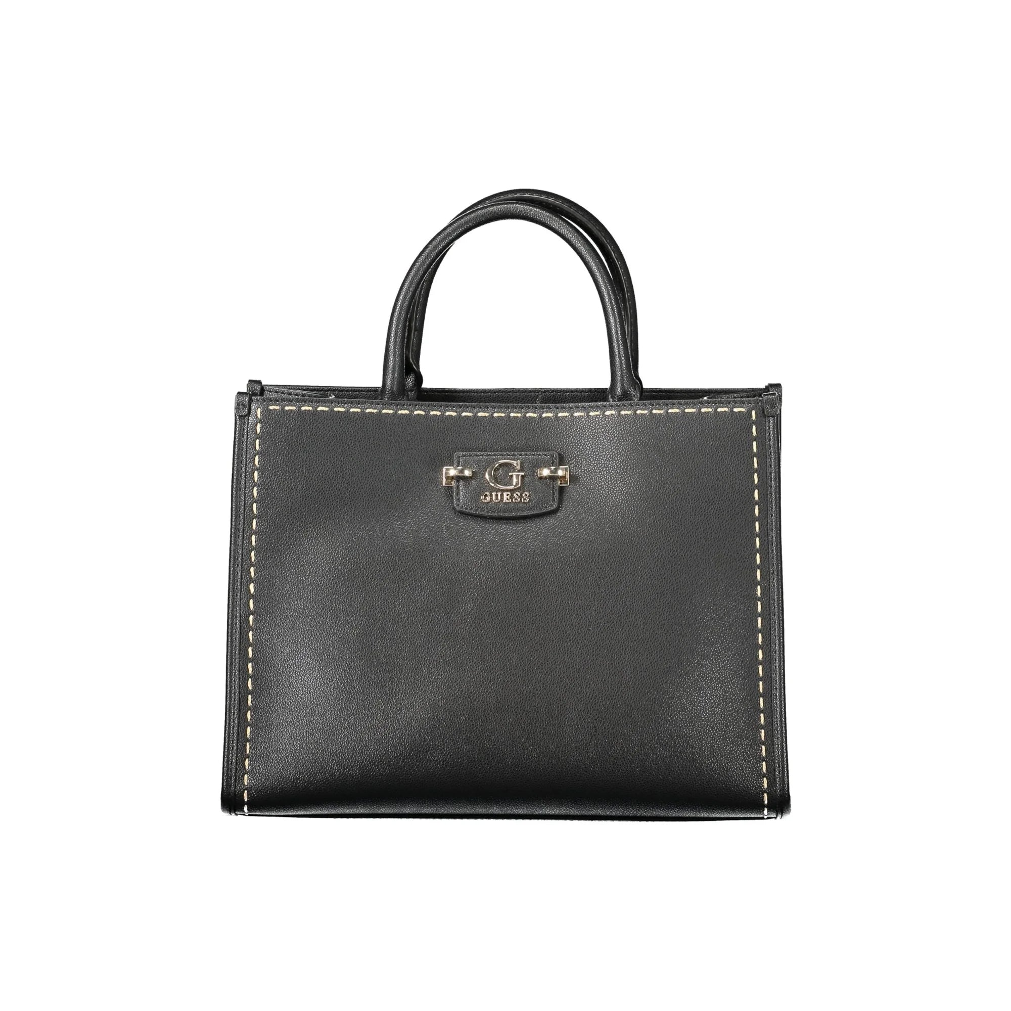 Guess Jeans Borsa a Tracolla Donna Nera Logo Borse Nero - foto prodotto
